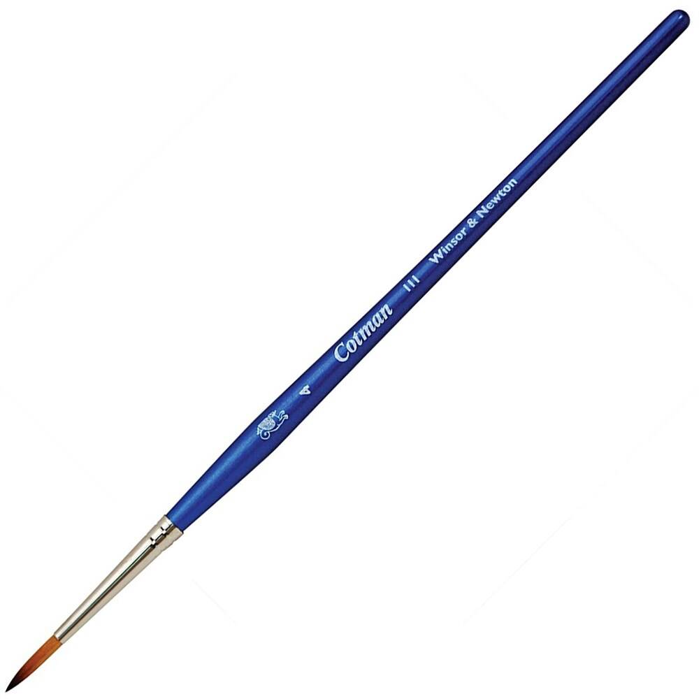 Winsor Newton Cotman Seri 111 Yuvarlak Uçlu Suluboya Fırçası No: 2