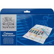 Winsor & Newton Cotman Sulu Boya Plus Boyama Seti 24'lü (Yarım Tablet)
