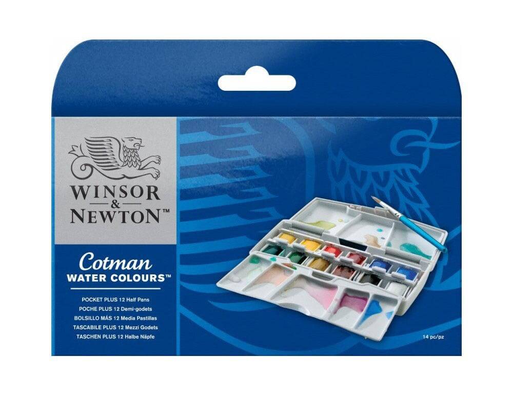 Winsor & Newton Cotman Sulu Boya Plus Cep Tipi Set