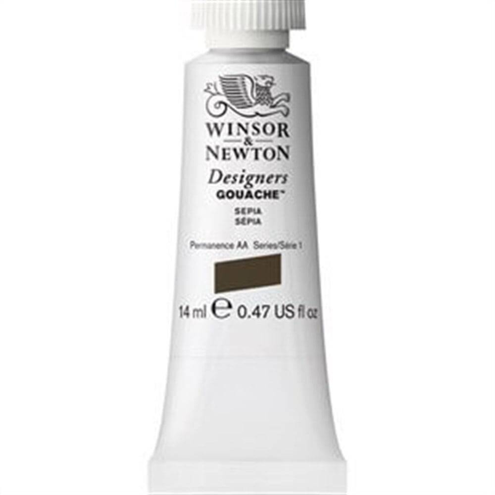 Winsor & Newton Designers Guaj Boya 14 ml Sepia 609
