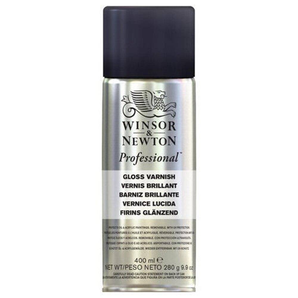 Winsor & Newton Parlak Vernik 400 ml Sprey