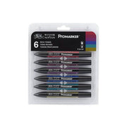 Winsor & Newton Promarker 6'lı Set Rich Tones