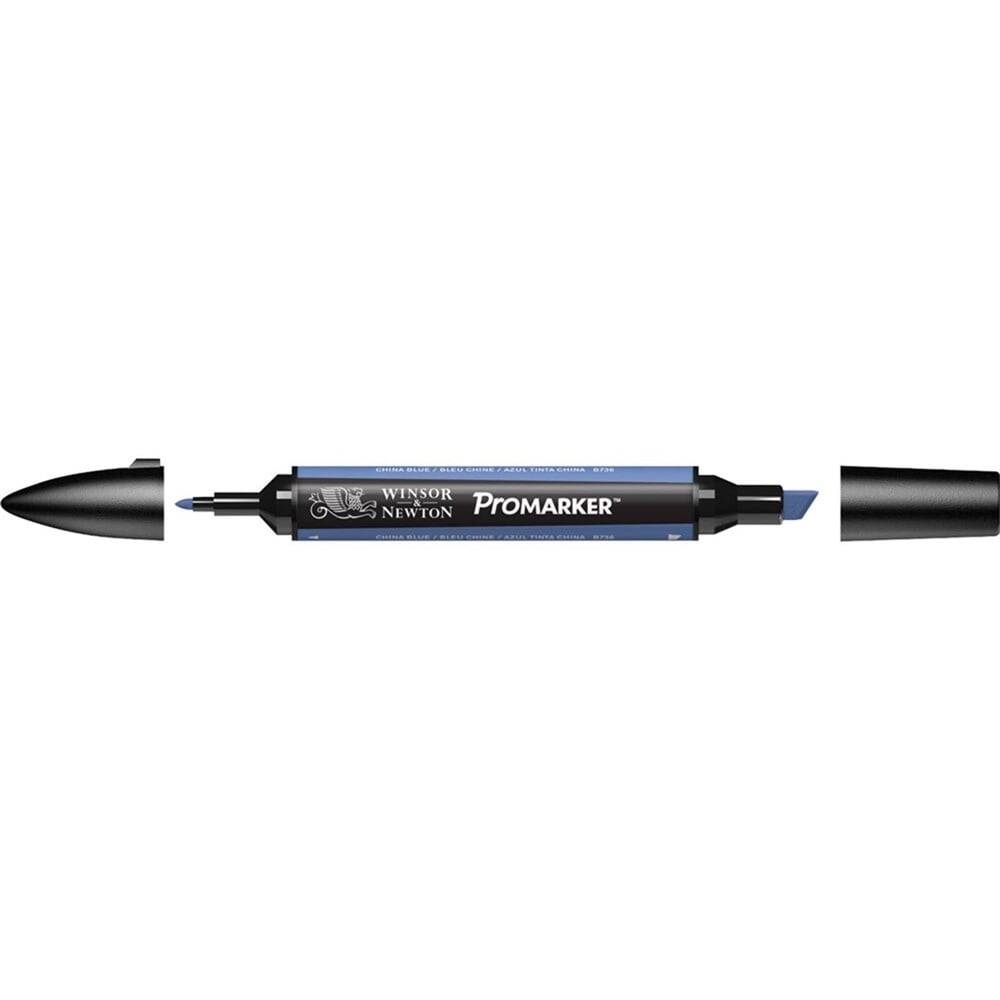 Winsor & Newton Promarker Grafik Kalemi 198 China Blue B736