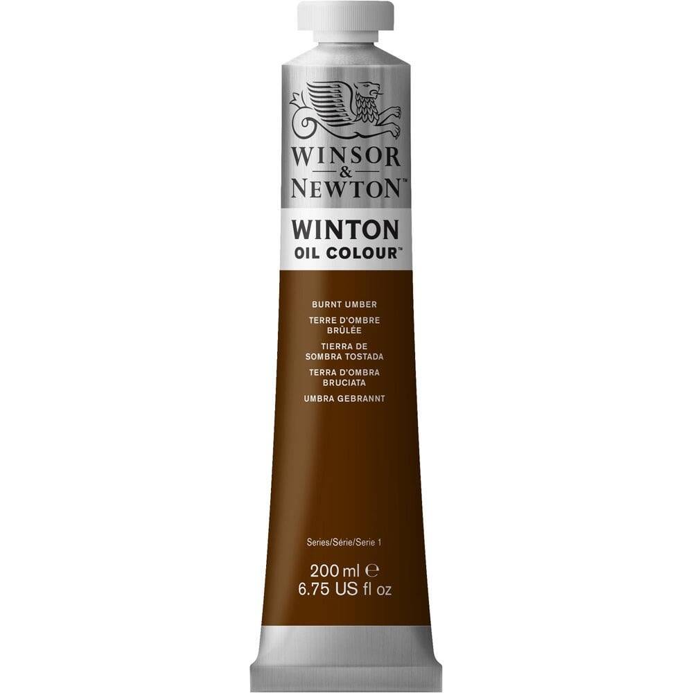 Winsor & Newton Winton Yağlı Boya 200 ml Burnt Umber 076