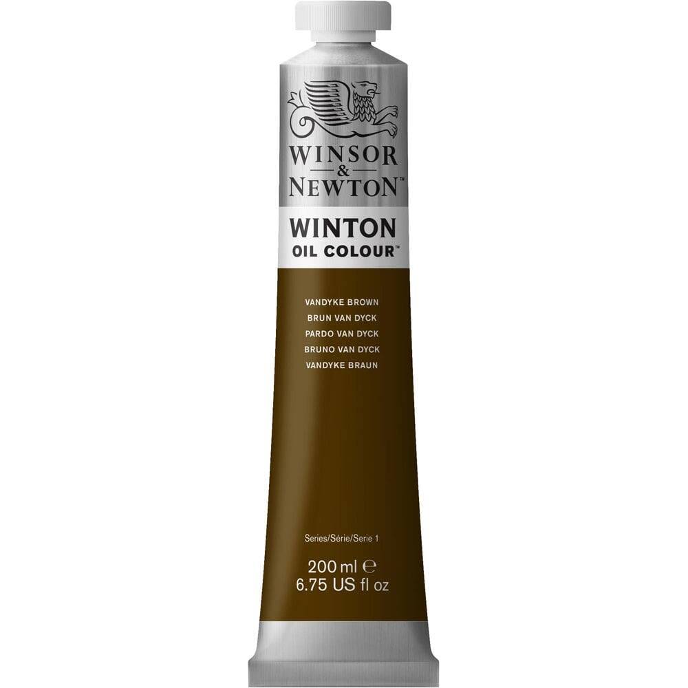 Winsor & Newton Winton Yağlı Boya 200 ml Vandyke Bro676