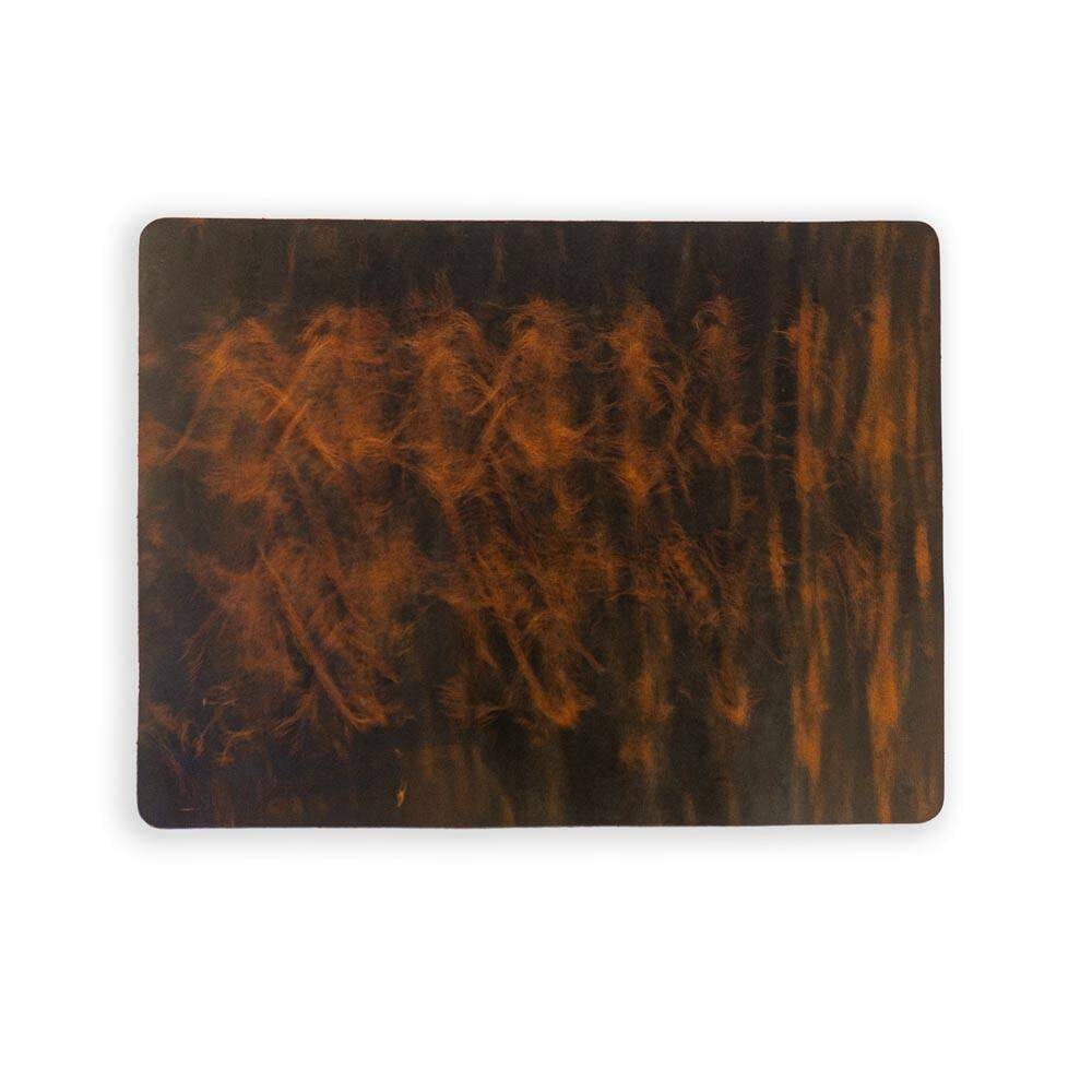 Writing Pad Crazy Leather 30x40 Dark Brown