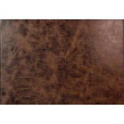 Writing Pad with Imitation Leather Insert, Dark Brown