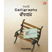 Zig Calligraphy Gothic Kaligrafi Eğitim Kitapçığı Kuretake A To Zig
