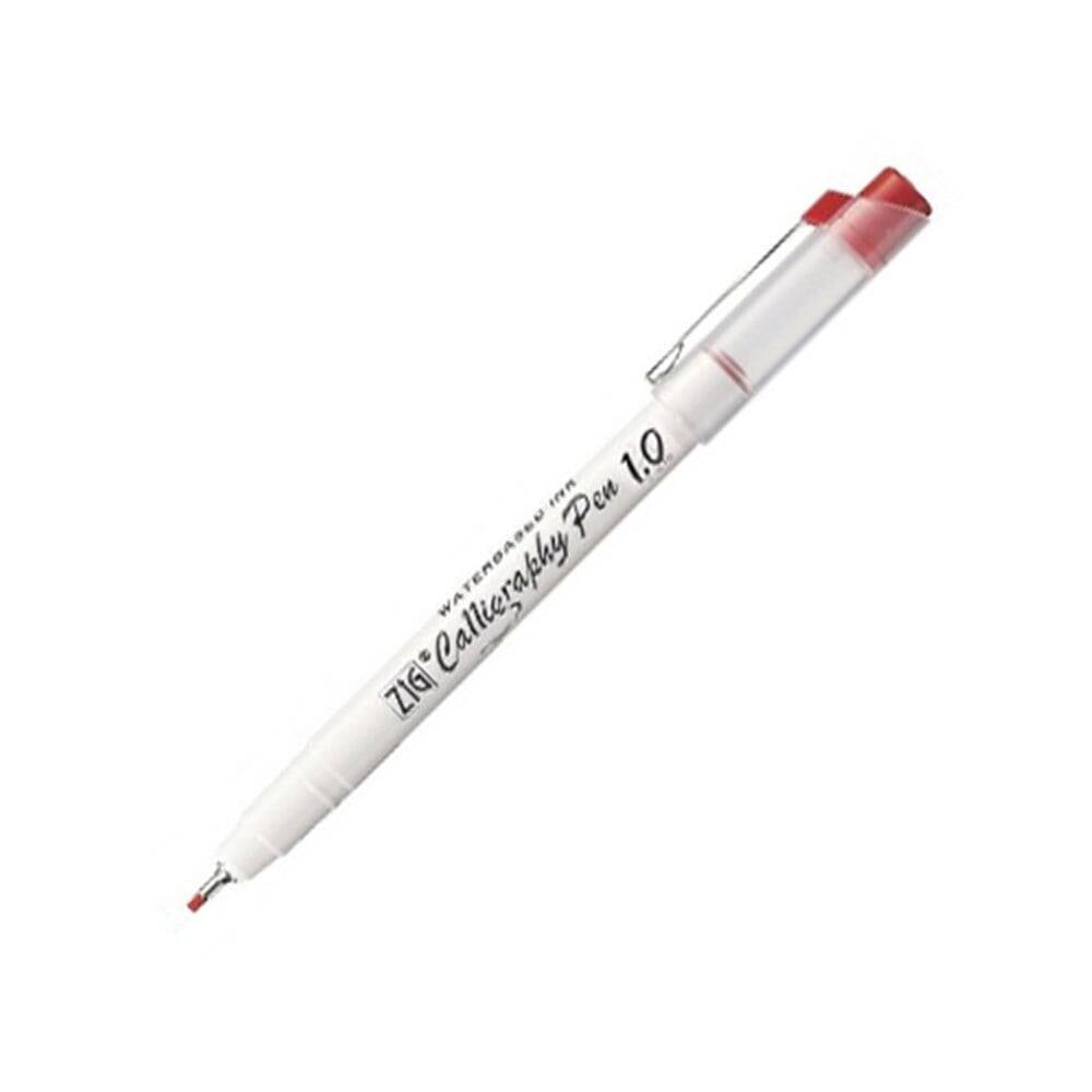 Zig Calligraphy Pen Kaligrafi Kalemi 1.0 mm Kırmızı