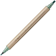 Zig Çift Uçlu Yaldızlı Davetiye ve Kaligrafi Kalemi 2 mm + 3.5 mm 121 Metallic Green