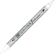 Zig Clean Color F Çift Uçlu Kalem 000 Pastel White