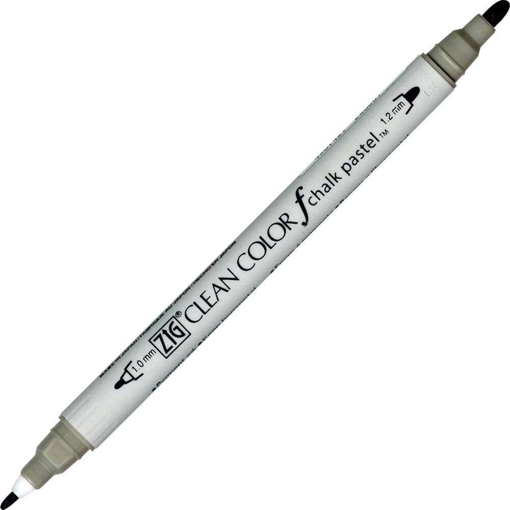 Zig Clean Color F Çift Uçlu Kalem 012 Pastel Gray