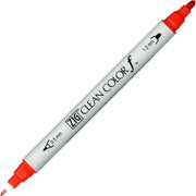 Zig Clean Color F Çift Uçlu Marker Kalem 020 Red