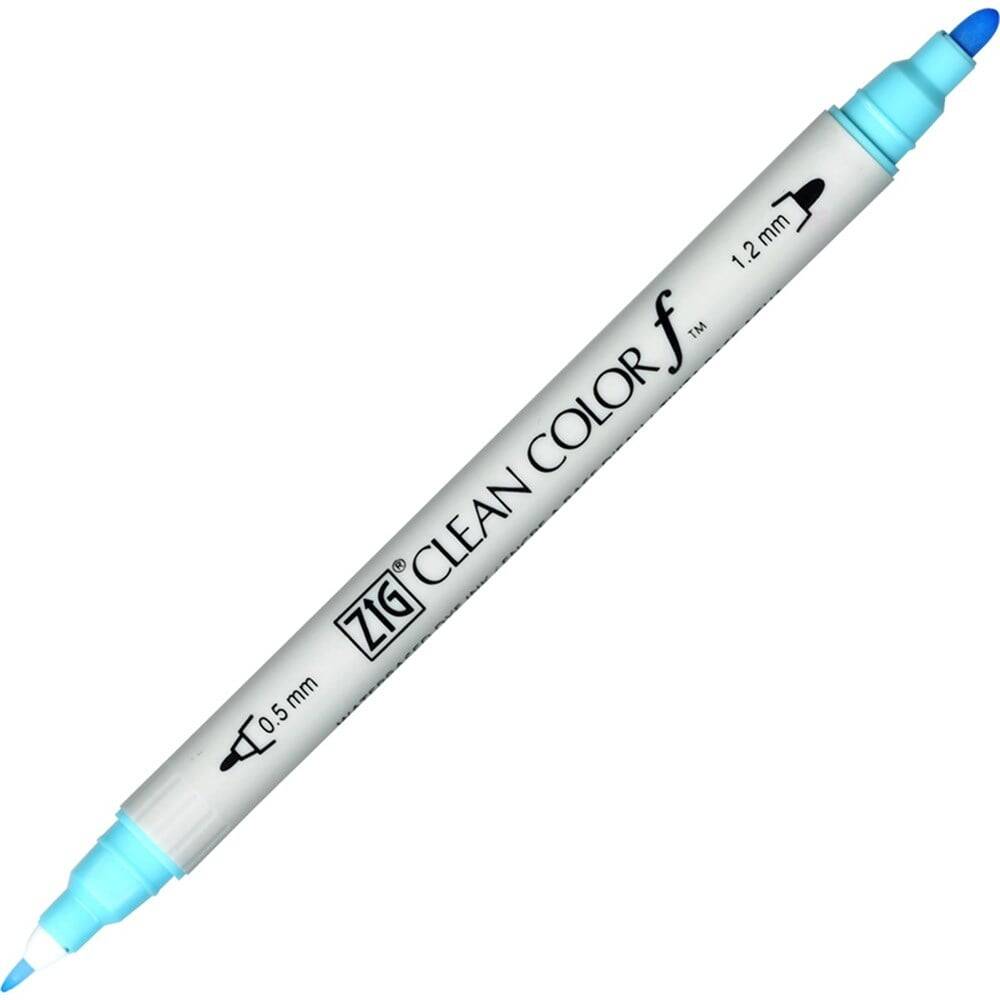 Zig Clean Color F Çift Uçlu Marker Kalem 036 Light Blue