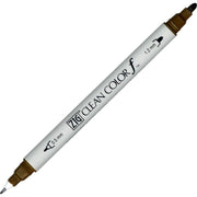 Zig Clean Color F Çift Uçlu Marker Kalem 065 Mid Brown