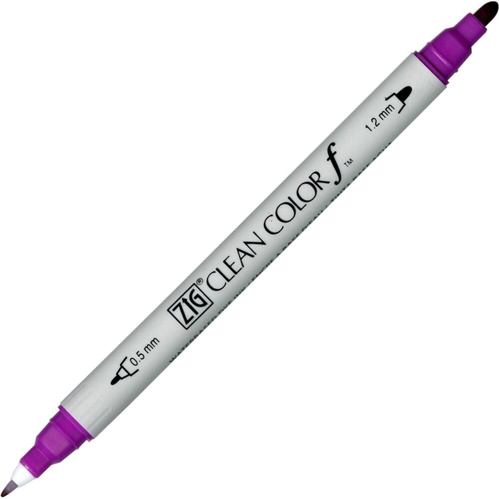 Zig Clean Color F Çift Uçlu Marker Kalem 082 Purple