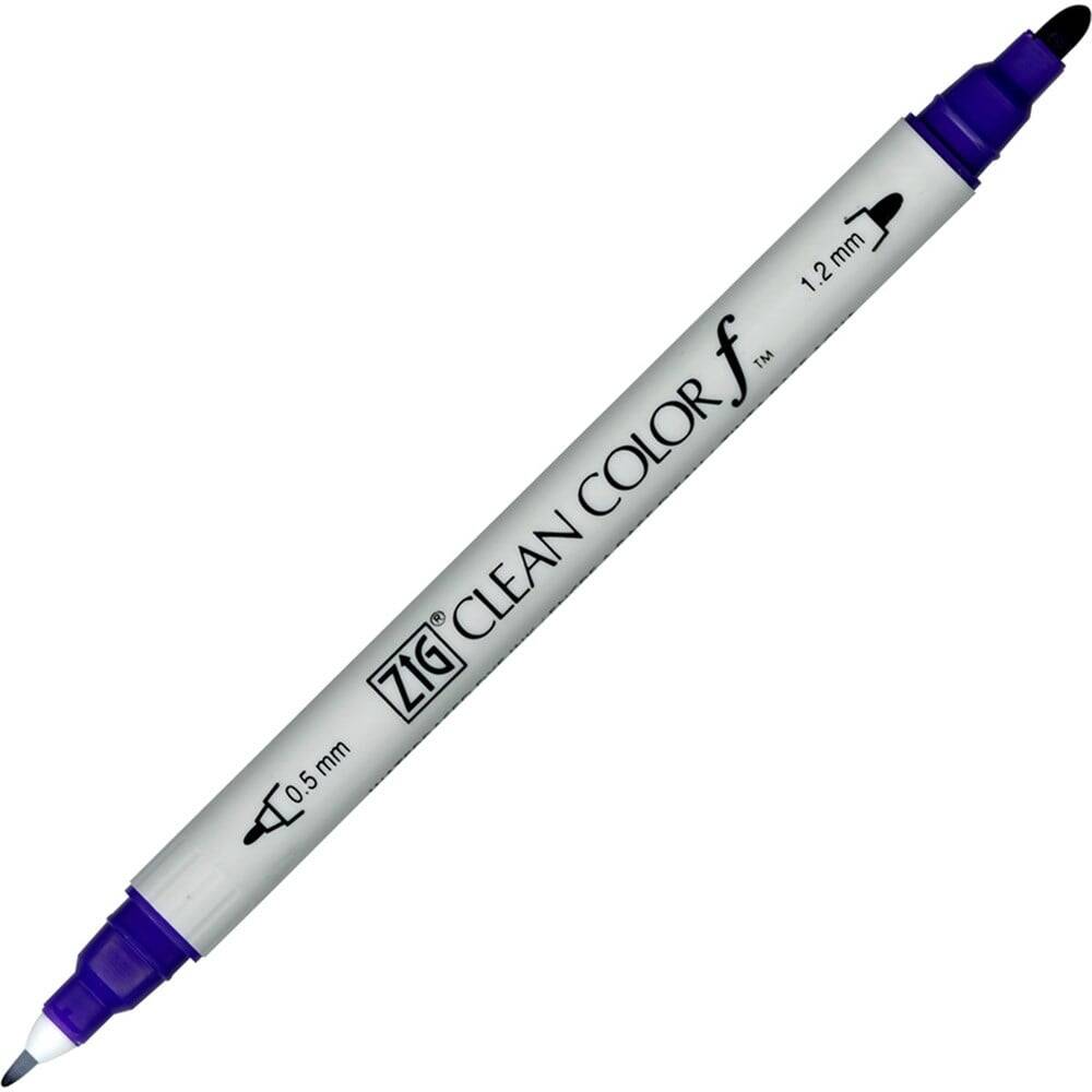 Zig Clean Color F Çift Uçlu Marker Kalem 084 Deep Violet