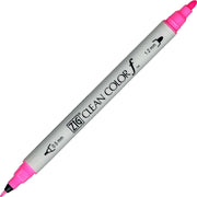 Zig Clean Color F Çift Uçlu Marker Kalem Fl 003 Fl Pink