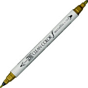 Zig Clean Color F Metalik Çift Uçlu Kalem 101 Gold