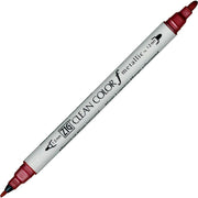 Zig Clean Color F Metalik Çift Uçlu Kalem 126 Red