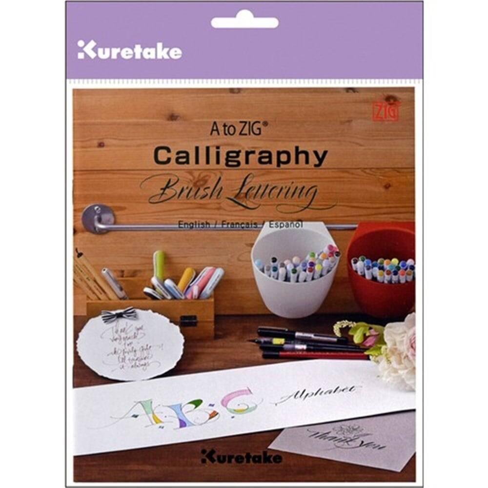 Zig Eğitim Kitapçiği Brush Lettering intx500-801