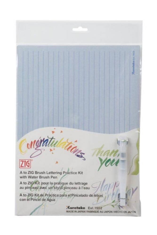 Zig Eğitim Seti Brush Letteringi Pratic