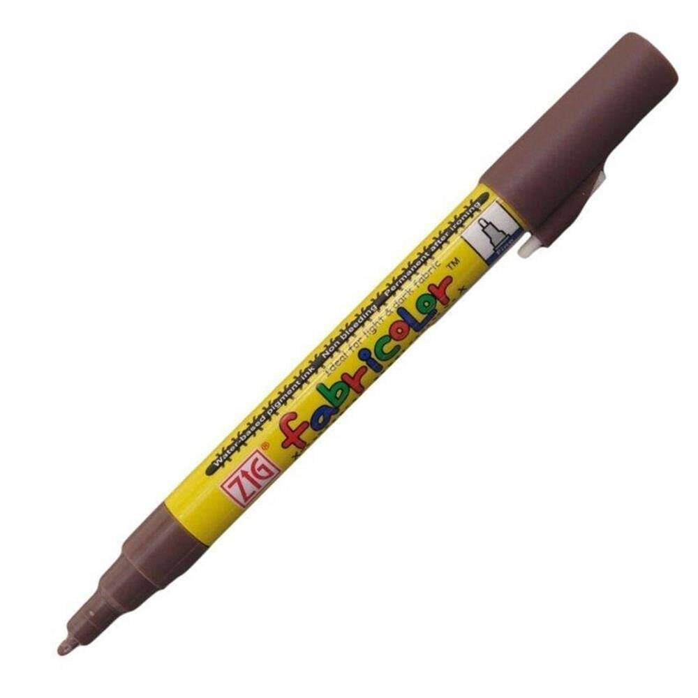 Zig Fabricolor Kumaş Kalemi Brown