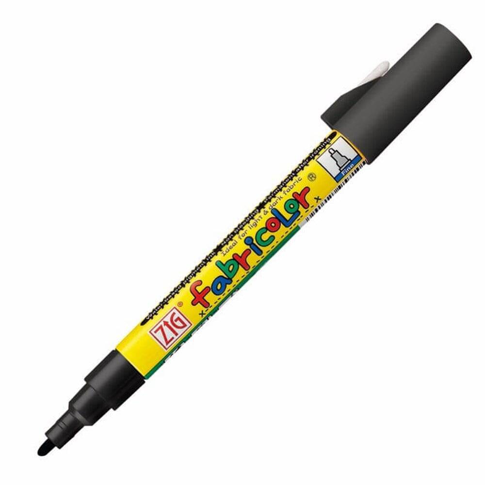 Zig Fabrıcolor Kumaş Kalemi Siyah