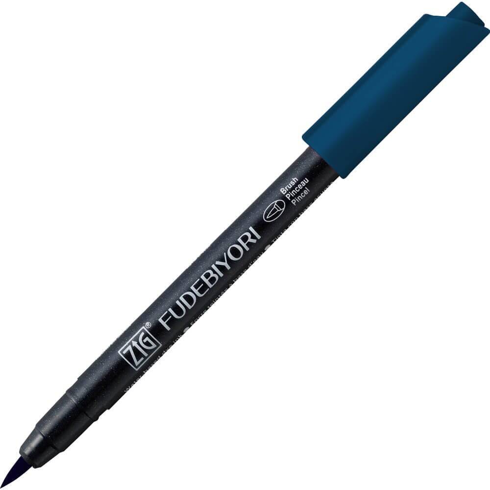 Zig Fudebiyori Brush Cbk-55n 038 Peacock Blue