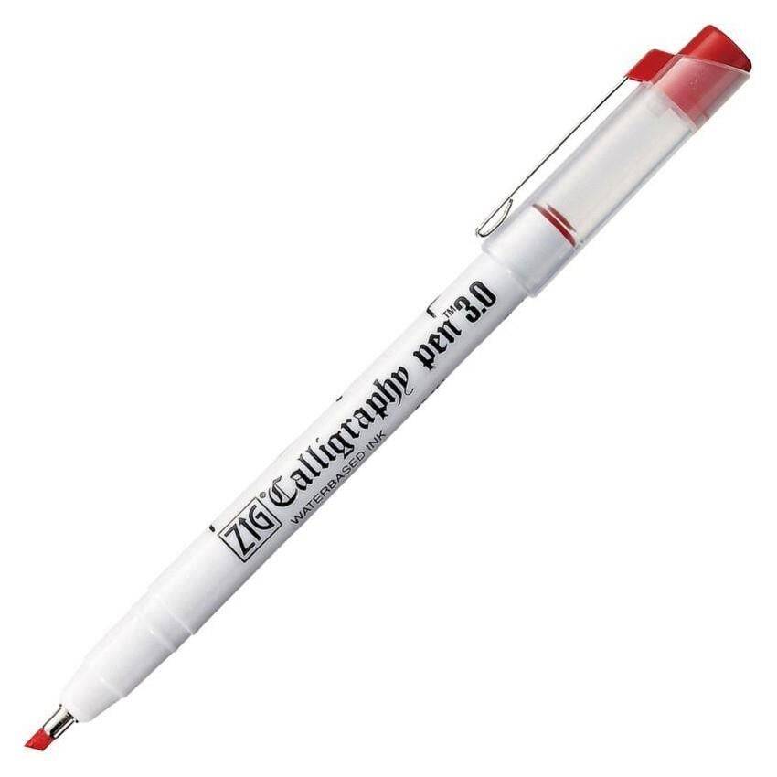 Zig Kaligrafi Kalemi Pc-300 Kırmızı 3.0 mm