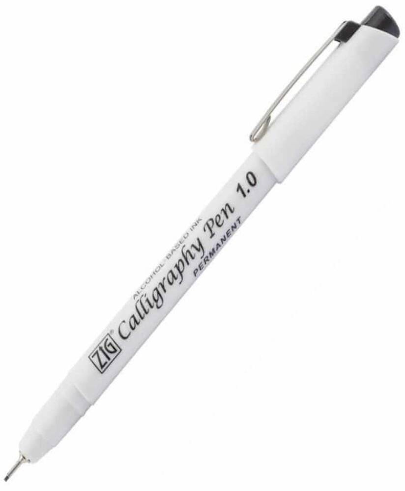 Zig Kaligrafi Kalemi Permanent Pca-110 Siyah 1.0 Mm