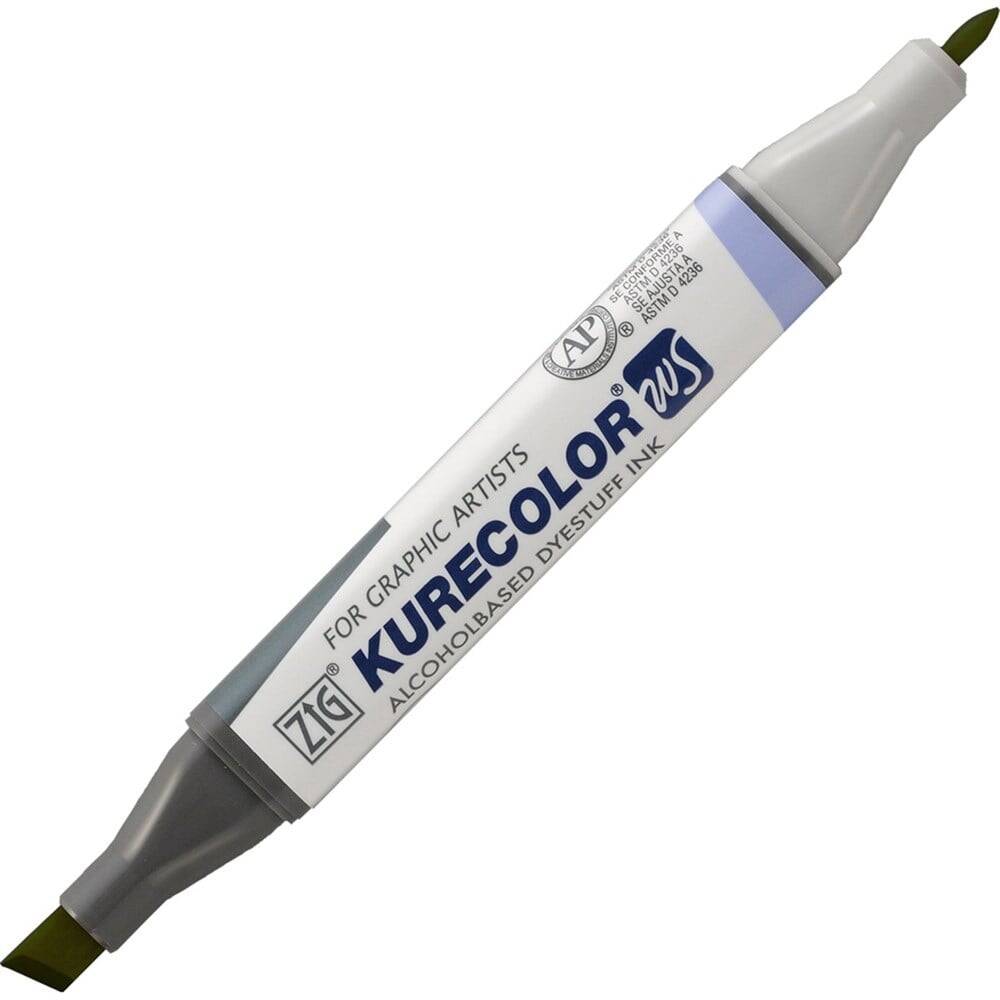 Zig Kurecolor Twin S Kc-3000 Olive Green 544