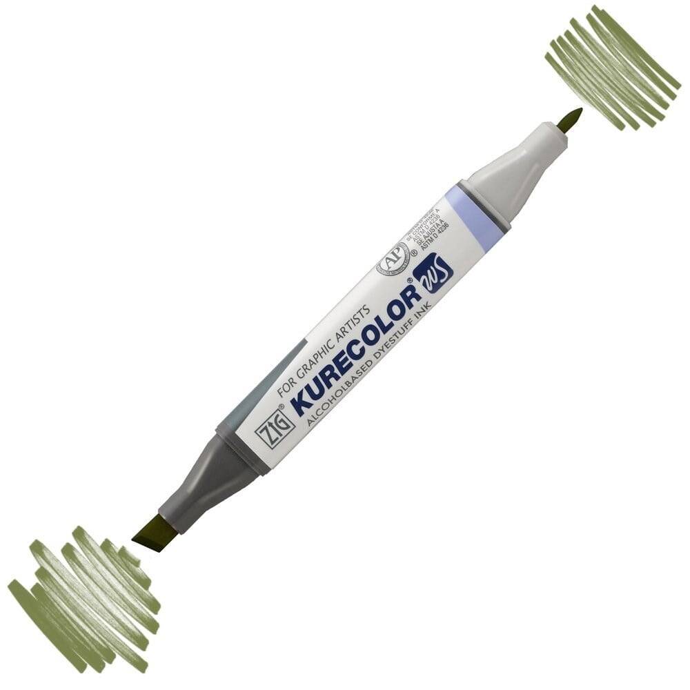Zig Kurecolor Twin S KC-3000 OLİVE GREEN 545