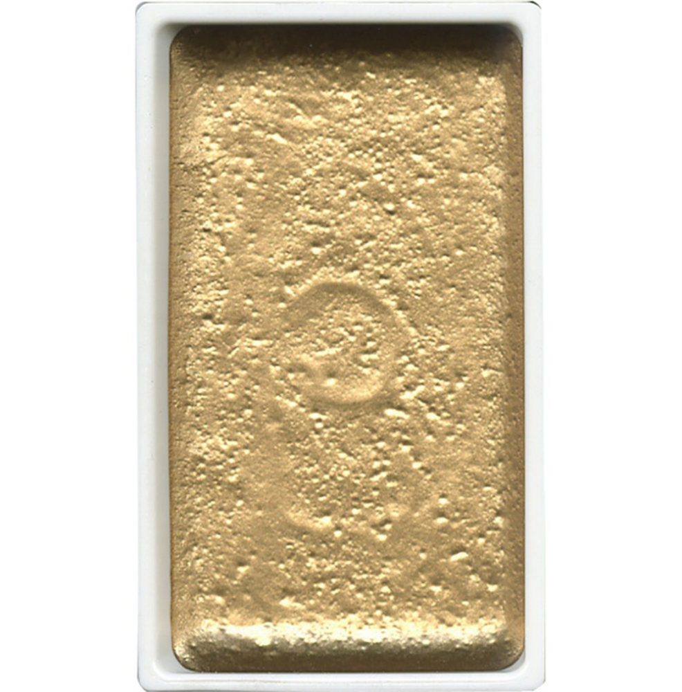 Zig Gansai Tambi Suluboya Tablet No:90 Metallic Gold